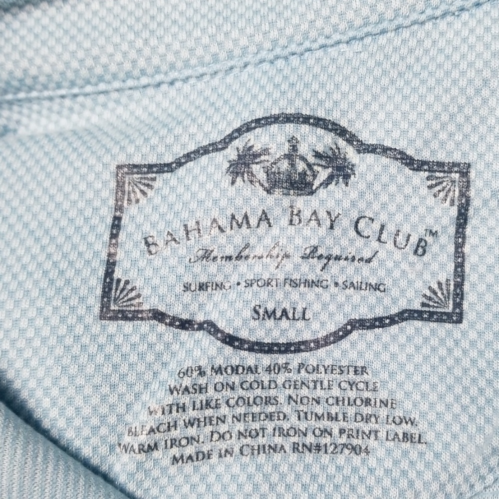 Bahama Bay Club polo shirt NWT - Picture 3 of 5
